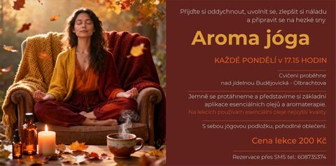 Nová lekce Aroma jógy s Kristýnou Duďovou