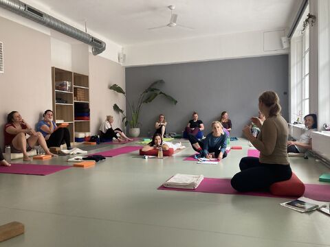 Pár momentek z nedělního workshopu s Irenou Kubicovou