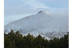 Krakonoš byl milostivý, Sněžku jsme si vyfotili