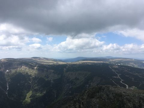 Jóga v Krkonoších